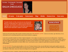 Tablet Screenshot of giuliacheccuccipsicologo.it